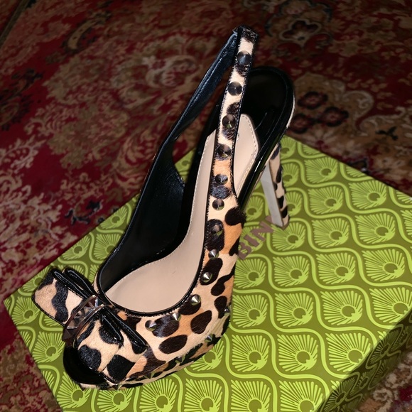 Leopard print heels - Picture 3 of 8